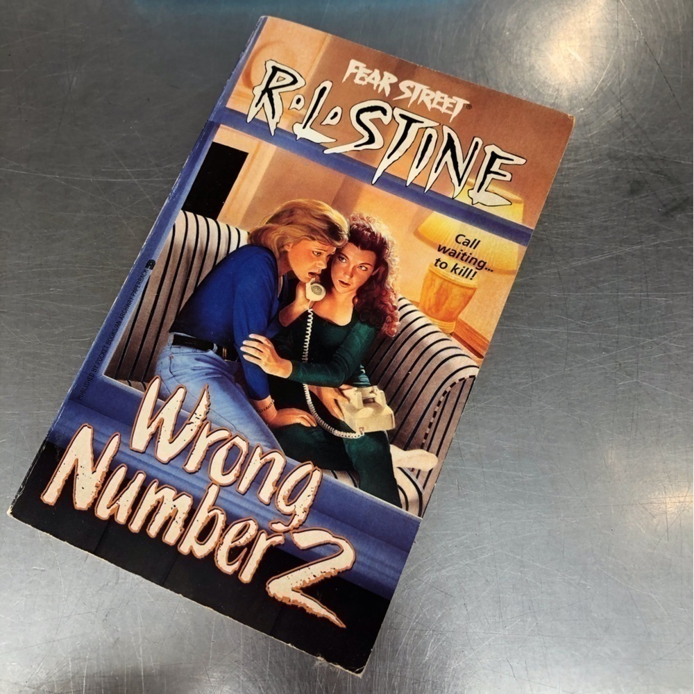 Vintage Fear Street: Wrong Number 2 by: R.L. Stine, paperback book